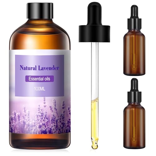 #VerdientProvisionen<br>Lavendel?l 100 ml Reines Lavendel ?therisches ?l + 2 * 10 ml Unterflaschen Nat?rliche ?therische ?le Lavendel?l Duft?le bio f?r Diffusor Luftbefeuchter Massage Bad Seife Kerzenherstellung DIY