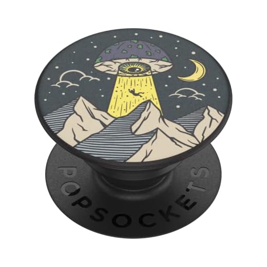PopSockets: PopGrip - Soporte y Agarre para Teléfonos Móviles y Tablets con un PopTop Intercambiable - Abduction