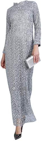 urbandubaifashion Grey Evening Maxi Dress for Women