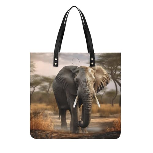 Sac à main en cuir imperméable idéal grand fourre-tout de voyage pour femme