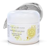 Dr. Mud Mineral Hair Mask – Deep Conditioning Treatment with Dead Sea Minerals & Natural Oils | Nourishes Dry, Frizzy & Treated Hair | Scalp Hydration & Strength | Softens, Smooths & Restores Shine