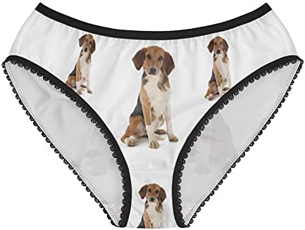 DogsMakeMeHappy Beagle Harrier Panties, Beagle Harrier Underwear, Briefs, Cotton Briefs, Funny Underwear, Panties For Women