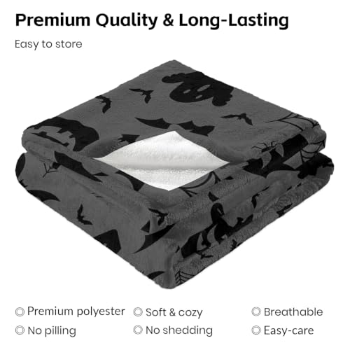 Image of Spooky Halloween Blanket, 40x60inches
