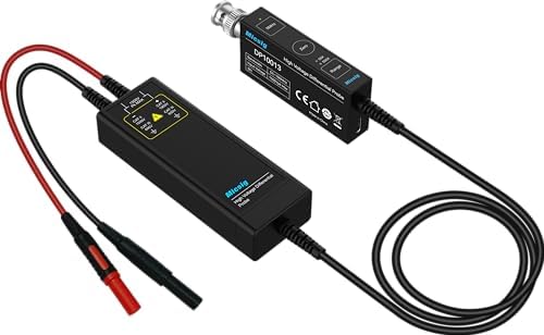 Micsig DP10013 High Voltage Differential Probe 1300V 100MHz 3.5ns Rise Time 50X/500X Attenuation