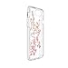 Speck Products iPhone SE (2022)| iPhone SE (2020)| iPhone 8| iPhone 7 Presidio Clear + Print Case, IMPACTIUM 8-Foot Drop Protected iPhone Case that Resists UV Yellowing, Golden Blossoms Pink/Clear