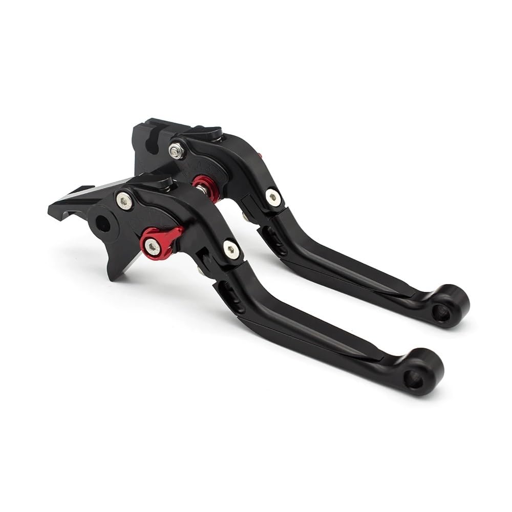 Xgdsetsrg Black Red Cnc Motorcycle Aluminum Adjustable Folding Extendable Brake Clutch Lever Handles For Zongshen Rx3 Accessories