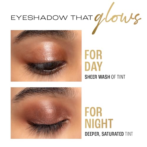 Image of Lakme Be-jewel Satin Eye Tint |One-Step Liquid Eyeshadow | Air light Mousse Texture Waterproof- 07 Hazel 4.5ml