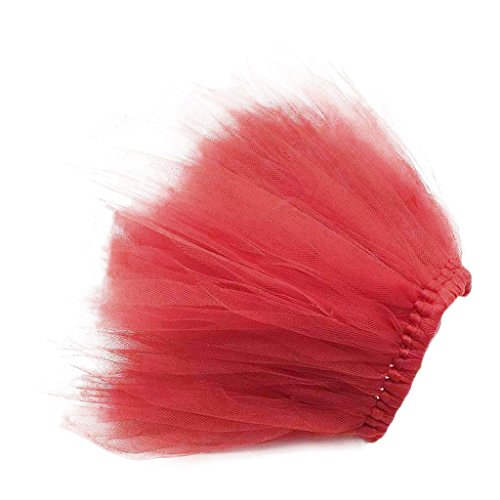 Lyguy Haustier-Rock, für kleine Hunde, Spitze, Prinzessin, Tutu, Kleid, Kleidung - S - weiß