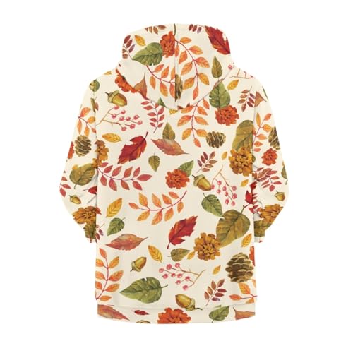 Image of Coloranimal Unisex Girls Boys Long Sleeve Casual Hoodies & Sweatshirts Tops Kids Zip Up Jacket Coat Age 6-16 Year