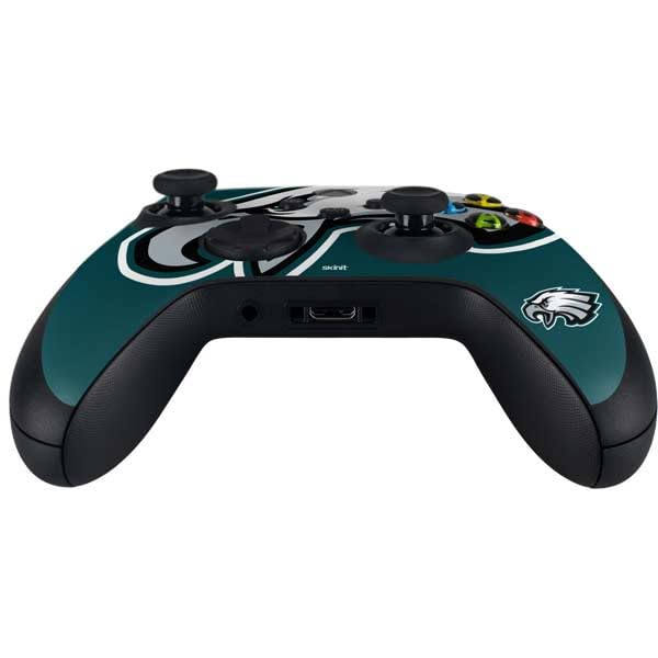 Skinit Decal Gaming Skin Compatible with Xbox Series X Controller - Officially Licensed NFL Philadelphia Eagles Large Logo Design