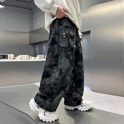 Jean cargo garçon coupe décontractée au look urbain tendance - 4