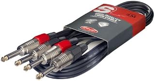 Stagg STC6P 6 m 2x Jack Twin Cable