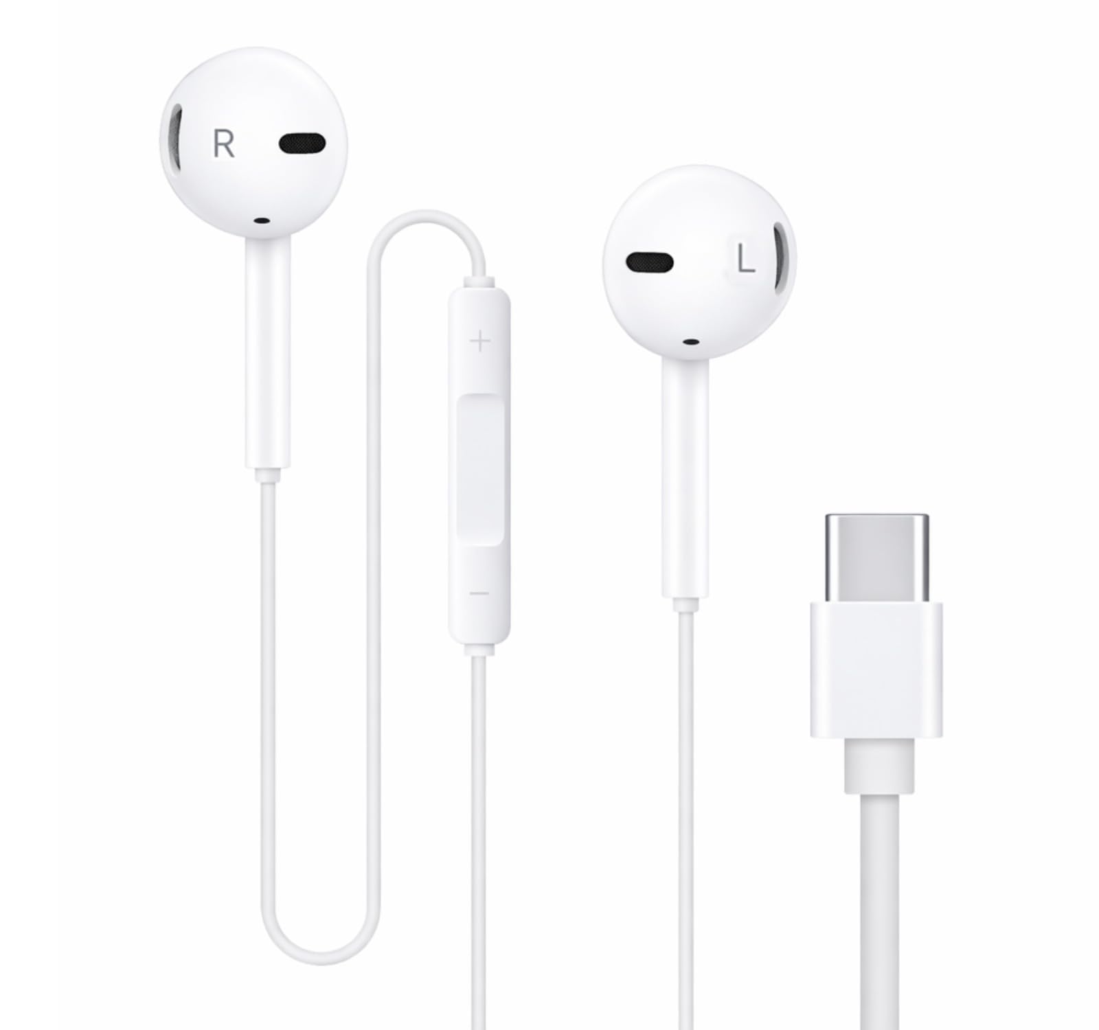 Original Earphone for iPhone 15/15 Pro/16 Pro/17 Pro | Type-C Wired Headphones with Balanced Sound, Smooth Playback & Noise Reduction-image-23