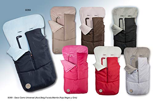 Danielstore- Saco Silla Paseo Universal Polar OFERTA (Rojo)