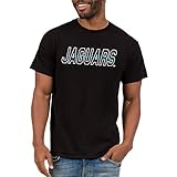 Junk Food Clothing x NFL - Jacksonville Jaguars - Championship Drive - Unisex Adult Short Sleeve Fan T-Shirt for Men and Women - Size Medium
