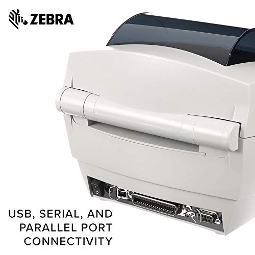Zebra Gc420D Direct Thermal Desktop Printer Print Width Of 4 In Usb Serial And Parallel Port Connectivity Gc420-200510-000 #TOP4