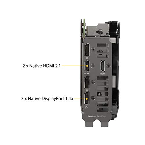 Image of ASUS TUF Gaming NVIDIA GeForce RTX 3060 OC Edition Graphics Card (PCIe 4.0, 12GB GDDR6, HDMI 2.1, DisplayPort 1.4a, Dual Ball Fan Bearings, Military-Grade Certification, GPU Tweak II)