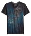 GUESS Men's Livin' Life V-Neck T-Shirt