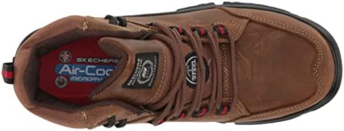 Skechers Men's 200123 Benafick Construction Shoe, Brown, 13 | Image 4