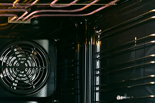 Exquisit EBE 657-2U Einbaubackofen | 59 L Backofenvolumen | Heißluft | Teleskopauszüge | Schwarz – Bild 7