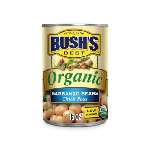 Image of Bush's Best Baked Beans, Garbanzo Gourmet Pair, 3 Garbanzo (16 Oz), 3 Organic Garbanzo (15 Oz), (Variety Pack)