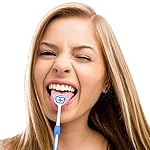 Tongue Brush, Tongue Scraper, Tongue Cleaner, Tongue Scraper Brush, Tongue Cleaner Brush, Tongue Brushes Helps Fight Bad Breath, 3 Tongue Scrapers, 3 Pack (Blue & Orange & Red) - Image 3