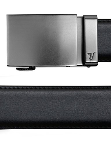 Image of Mission Belt Men's Leather Ratchet Belt, 40mm Metal Collection