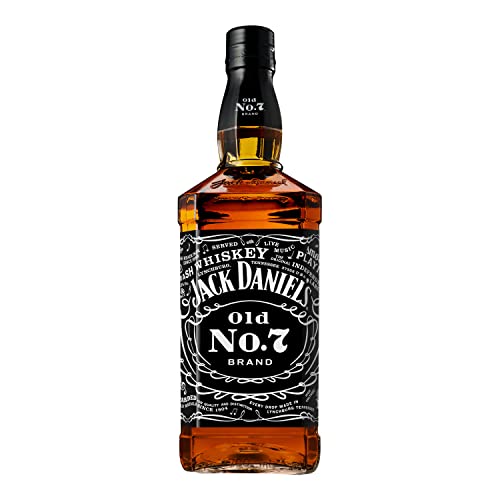 Jack Daniel's Old No. 7 - Tennessee Whiskey - Limited Edition 2021 Music - Ein hochwertiges Geschenk - Karamell, Vanille und Noten von Eichenholz - 0.7L/ 40% Vol.