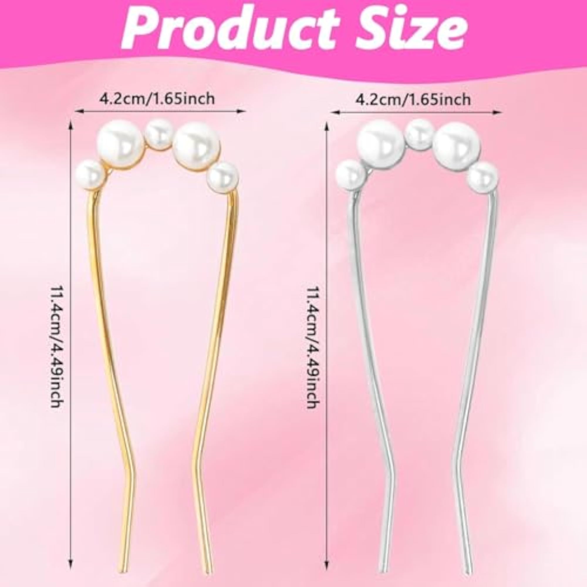 A2Z S MART Pearl Hair Pin Set of 3