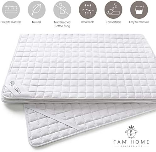 FAM HOME Ochraniacz Na Materac 120x200cm