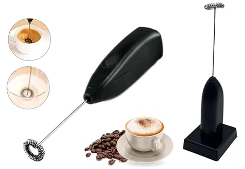 Mini Mixer Elétrico Misturador Bebidas Leite Café Cappuccino
