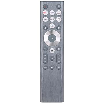 Controle remoto de TV de substituição de voz compatível com Hisense 75U88N 100U88N 43A7N 85U88N 55A7N 65A7N 65U88N 50A7N 75A7N 85A7N 55U88N Smart Google TV
