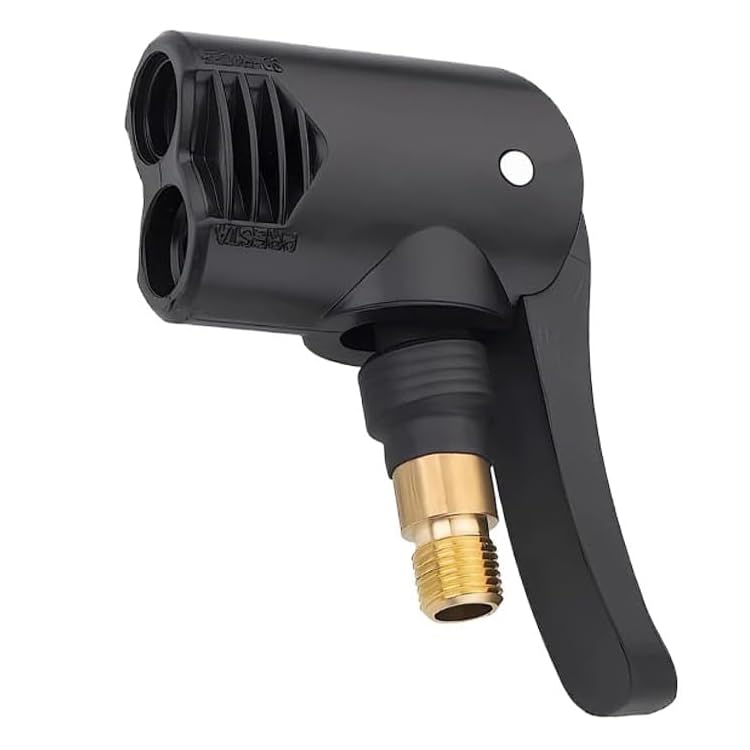 Boquilla Inflado Neumático, Válvula de inflado para neumáticos, Conector de inflado de neumáticos, Boquilla inflado Schraders, Boquilla inflado Presta, Sin función de desinflado, PVC