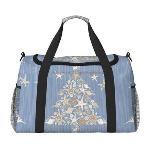 Sac de week-end imprimé de Noël cadeau idéal pour femme amatrice de voyages et de style
