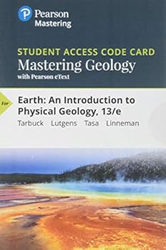 Hardcover Mastering Geology with Pearson Etext -- Standalone Access Card -- For Earth: An Introduction to Physical Geology Book