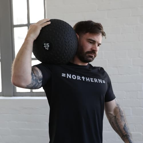 Weight Slam Ball Medicine Ball No Bounce Heavy Duty Rubber Home Gym Fitness Training Workout Equipment Core Strength Ab Exercises Bootcamp MMA Boxing, Throwing Building & Toning Muscle 3-30KG - Image 5