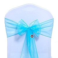 Lot De 6 Grands Nœuds En Organza Pour Emballage Cadeau De