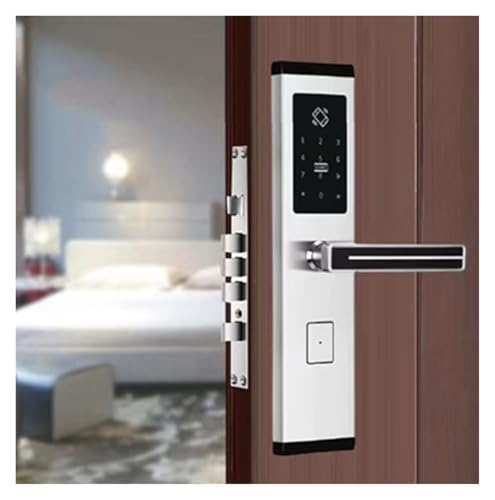 Serrure de porte intelligente avec déverrouillage empreinte et code