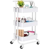 キッチンワゴン 収納ワゴン キャスターワゴン 耐荷重57kg 幅42×奥行34×高さ87cm 収納カート キッチンカート スリムワゴン 3段ワゴン 三段ワゴン 調味料ワゴン ベビーワゴン バスケットトローリー キッチンラック キャスターラック 収納ラック キャスターラック スリムラック