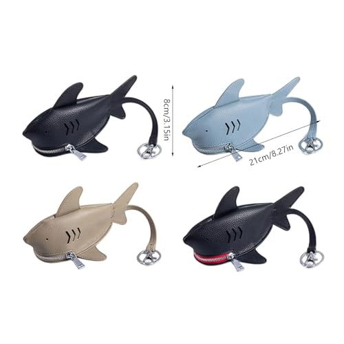 Monedero de ballena con llavero de animales para regalar a amigos 2