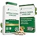 Price comparison product image Apple Cider Vinegar Capsules - 120 x 500mg - High Strength ACV - Candida, Thrush and Yeast Infection Treatment - Water Retention Tablets - 1000mg Apple Cider Vinegar Tablets Daily