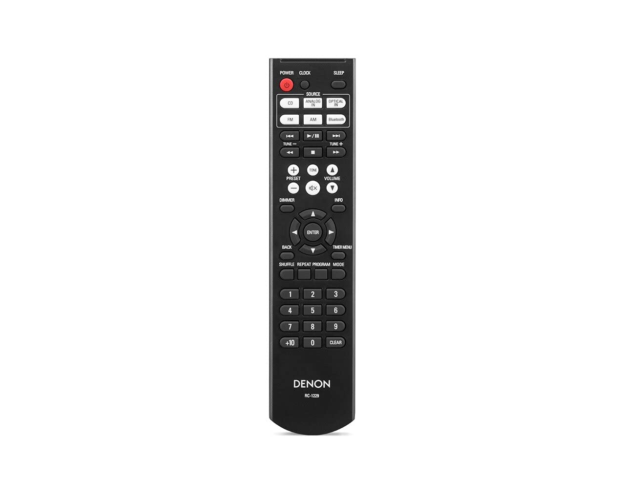 Denon D-T1 Home audio mini system Black 30 W D-T1, Home audio mini
