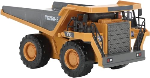 Image of Remote Control Excavator Toy for 6-12 Yr Boys, Best Birthday Gifts for Kids 7 8 9 10 11 Year Old, Rc Construction Toys with Metal Shovel (Remote Control Truck)
