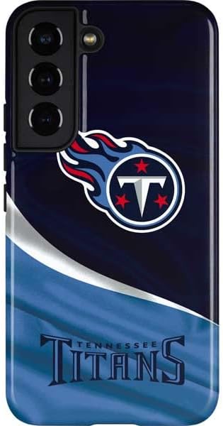 Skinit Pro Phone Case Compatible with Galaxy S22 - Officially Licensed NFL Tennessee Titans Design