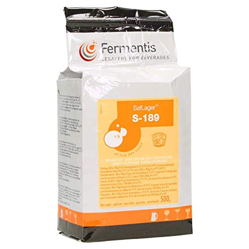 Fermentis Saflager S-189 500 g untergärige Bierhefe Trockenhefe