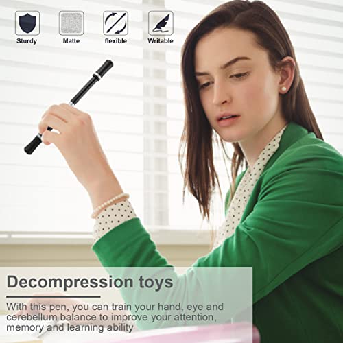 2 Stück Drehender Rotierender Stift Rotierender Finger Rotationsstift Rutschfester Beschichtung Spinning Pen Rolling Finger Rotationsstifte