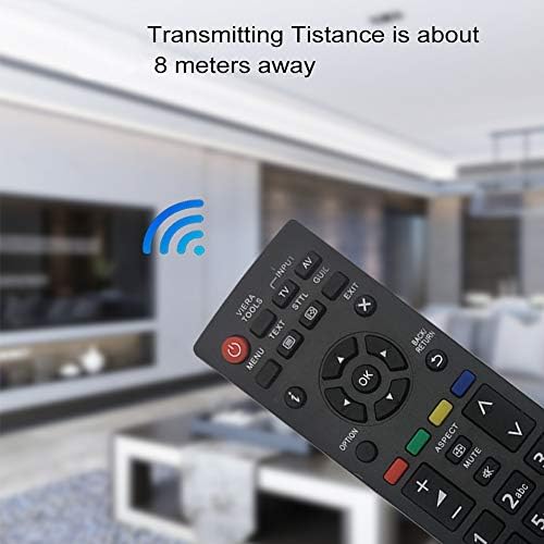 New Replacement Panasonic TV Remote Control N2QAYB000815 for Panasonic Viera tv Remote control SMART LCD LED TV TX-L32B6E TX-L42B6E TX-L50EM6B TX-P50X60E TXL32EM6E TXL39B6E - NO SETUP REQUIRED