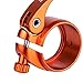 Fancyes Seatpost Clamp for 40.8 Seatpost Seat Clamp for Folding Bike, Orange, 46x73.5mm