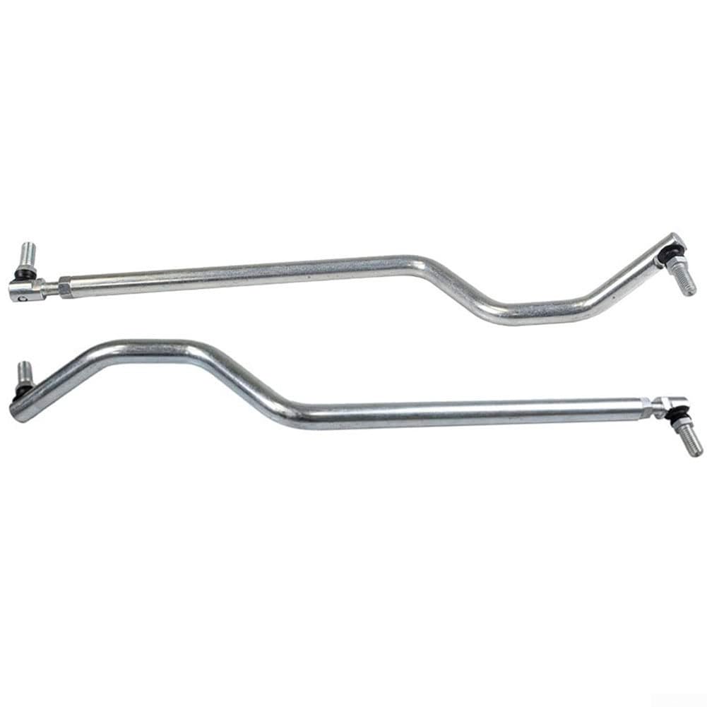 Coppia di anelli di trazione sterzo GY20491 GY20492, per tosaerba L100 / L105 / L107 / L108 / L110 / L111 / L118 / L120 / L130 / G110 in acciaio al cromo molibdeno sinistro e destro