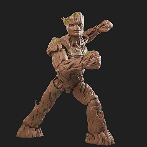 Boneco Marvel Legends Series - Figura de 15 cm e Acessórios - Groot - F6482 - Hasbro